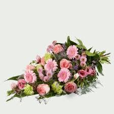 Rouwboeket Roze tinten(keuze bloemist)