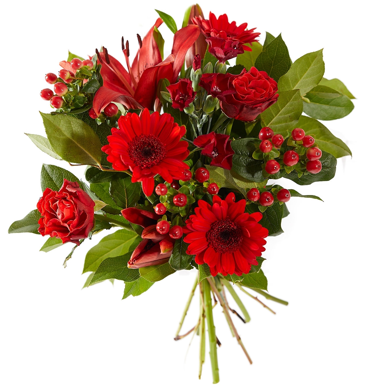Gemengd Rood Boeket