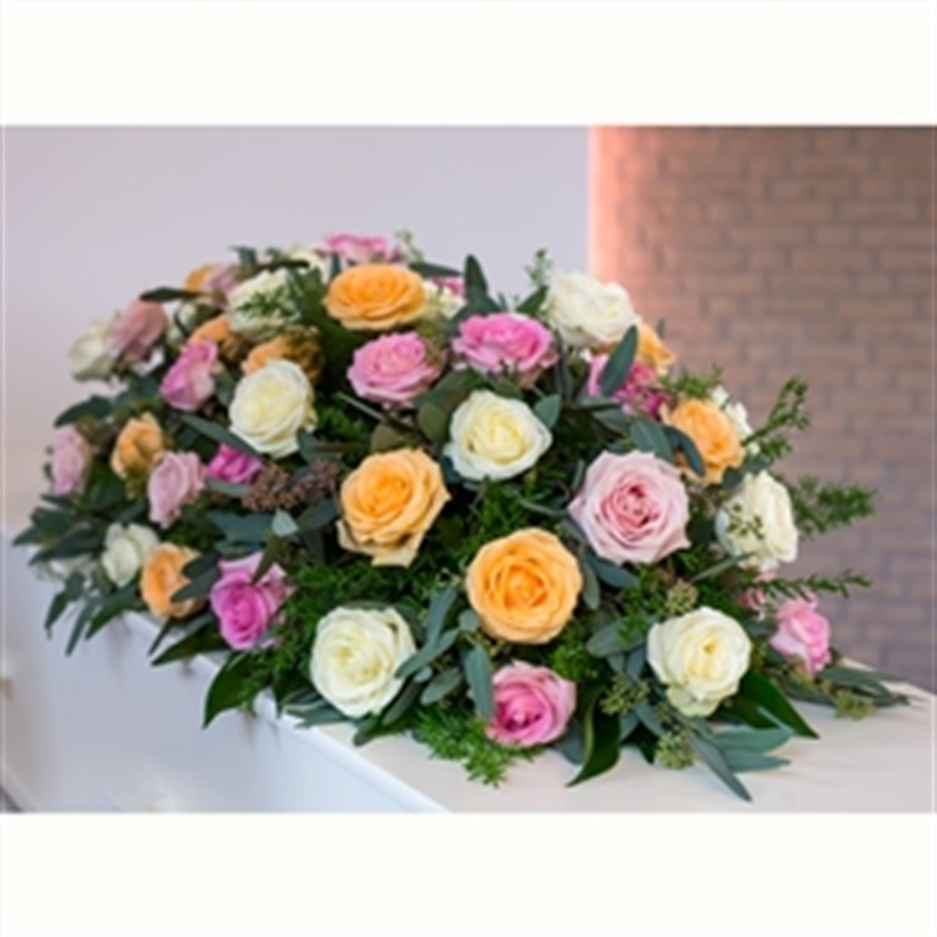 Kistbedekking Pastel Rozen